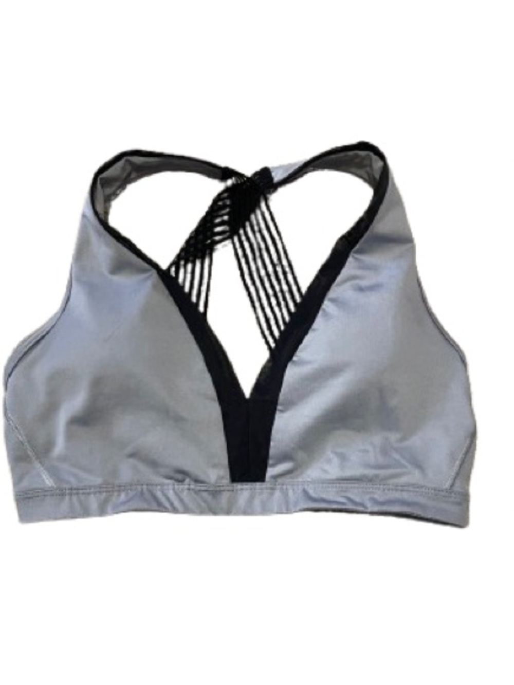 Victoria's Secret Sports Bra Gray and Black